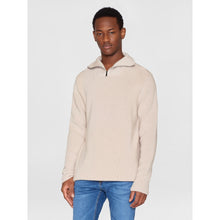 Afbeelding in Gallery-weergave laden, Knowledge Cotton Apparel - Knit Zip Offwhite
