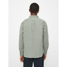 Afbeelding in Gallery-weergave laden, Knowledge Cotton Apparel -Shirt Regular fit corduroy shirt Light Green
