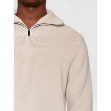 Load image into Gallery viewer, Knowledge Cotton Apparel - Knit Zip Offwhite
