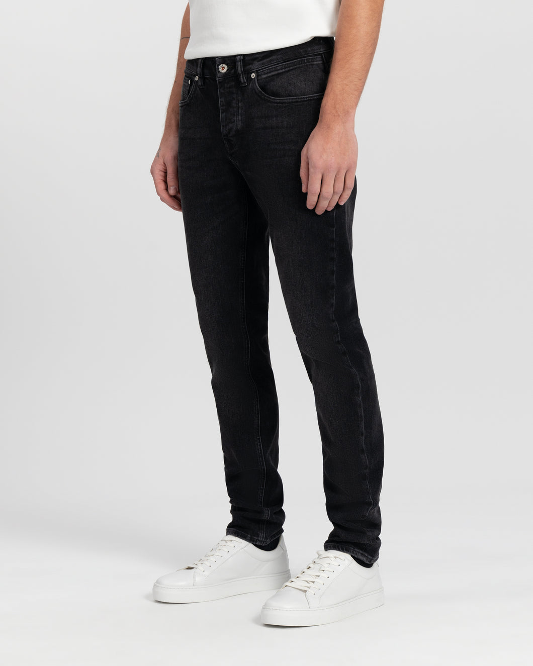 Kuyichi - Jim Tapered Vintage Black