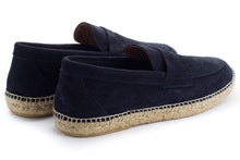 Load image into Gallery viewer, Abarca - Mocassin Suede Dark Navy
