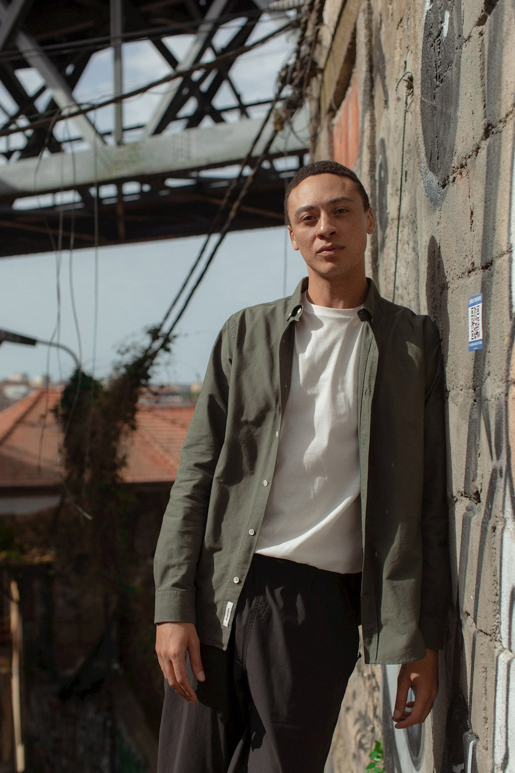 Van Harper - Organic Cotton Oxford Olive