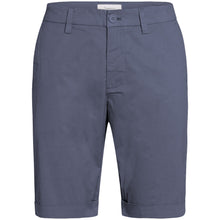 Afbeelding in Gallery-weergave laden, Knowledge Cotton - Chuck Poplin Shorts Vintage Indigo
