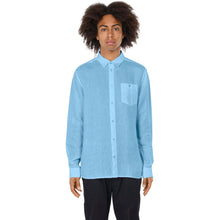 Afbeelding in Gallery-weergave laden, Knowledge Cotton Apparel -Shirt Linen Airy Blue
