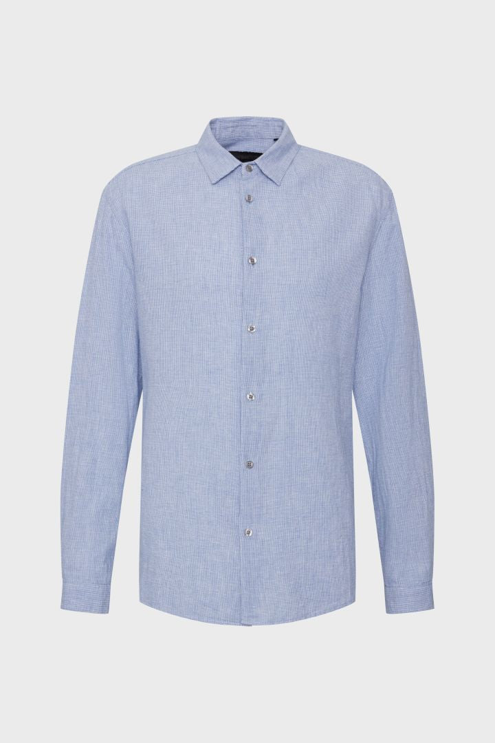 Drykorn - Shirt Cotton Blue/White