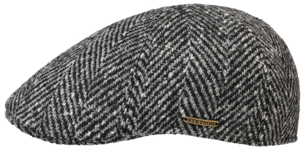 Stetson - Texas Cap  Wool Herringbone