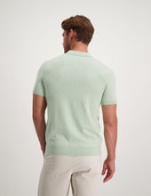 Load image into Gallery viewer, Saint Steve - Chris Poloshirt Pale Aqua Melange
