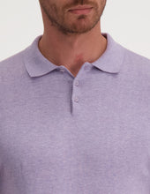 Load image into Gallery viewer, Saint Steve - Chris Poloshirt Mineral Gray Melange
