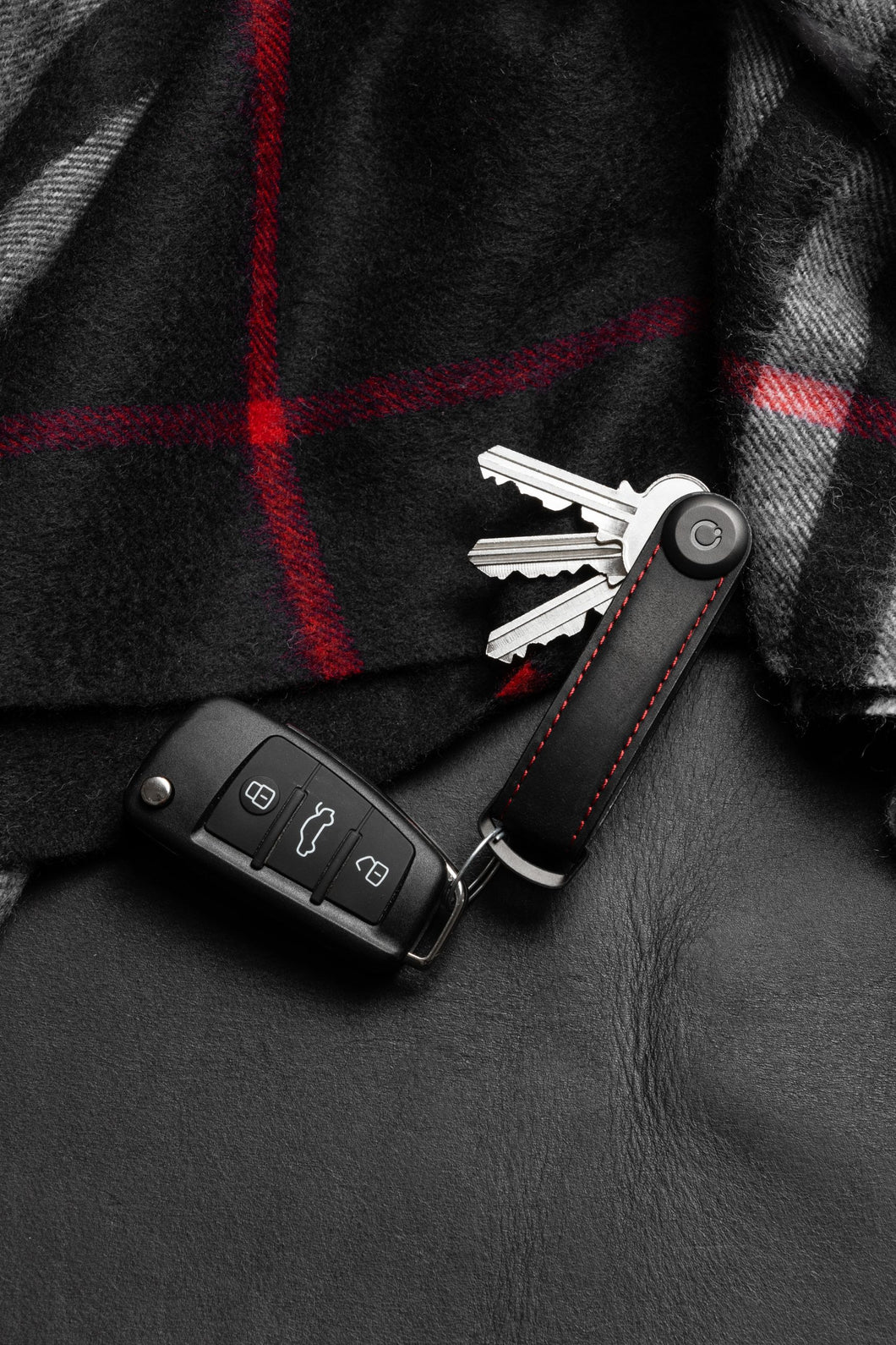 Orbit Key - Key Organizer Black / Red