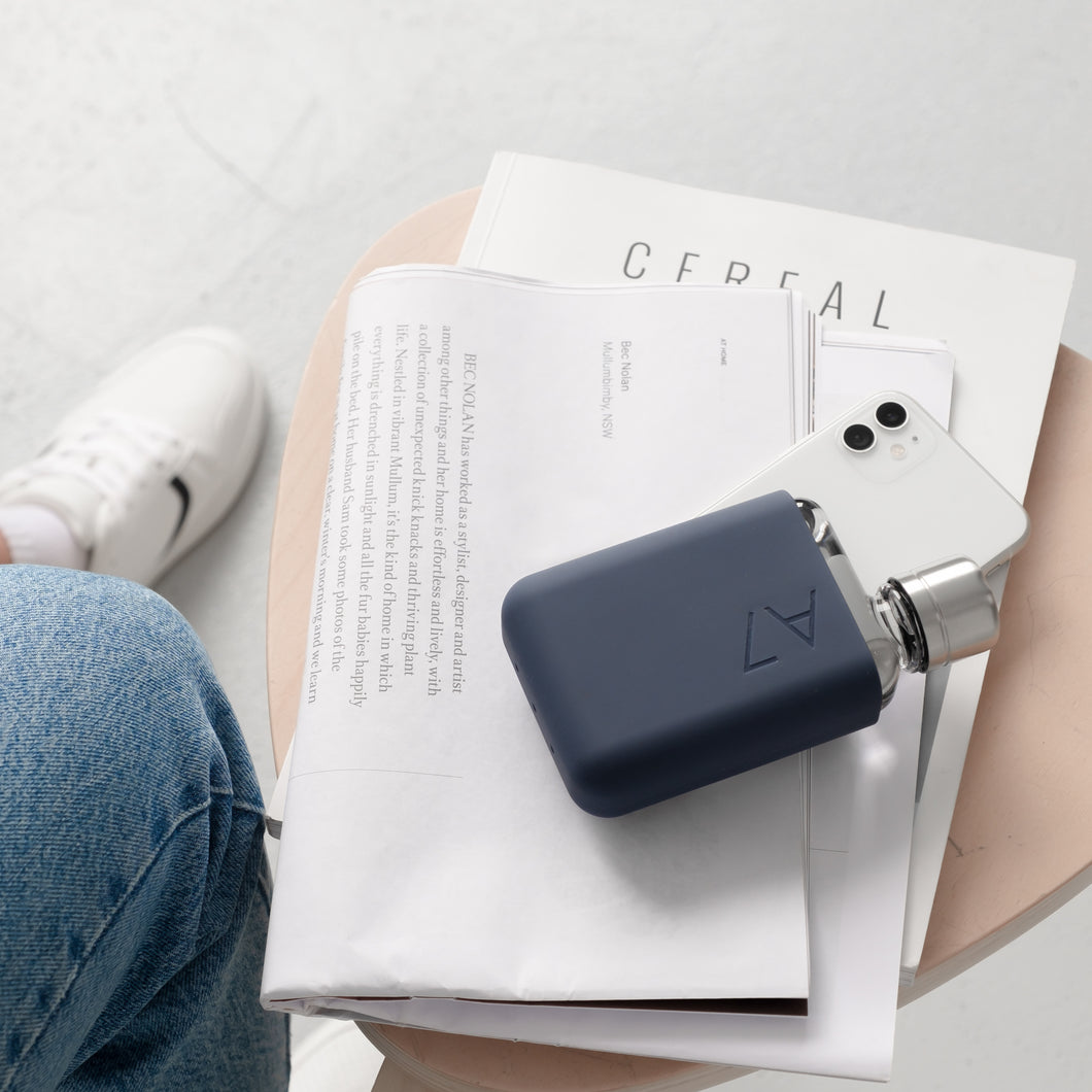Memobottle - A7 Silicon Sleeve Midnight Blue