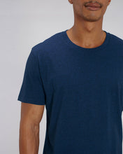 Load image into Gallery viewer, Angel Agudo - T-shirt Black Heather Blue
