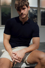 Load image into Gallery viewer, Saint Steve - Chris Poloshirt Dark Navy
