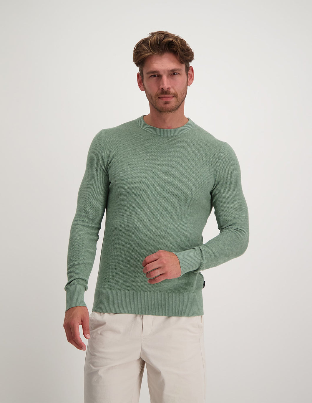 Saint Steve - Heike Olive Pullover Melange