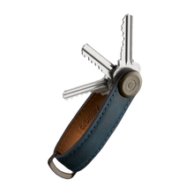 Load image into Gallery viewer, Orbit Key - Key Organizer Crazy Horse Marine Blue
