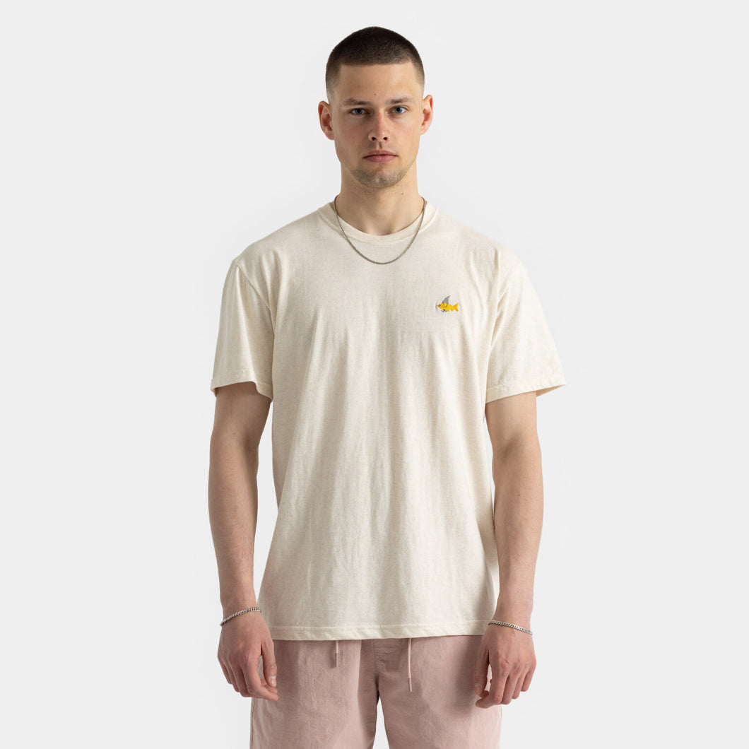 Revolution - Regular T-shirt Off White 'Gold Fish'