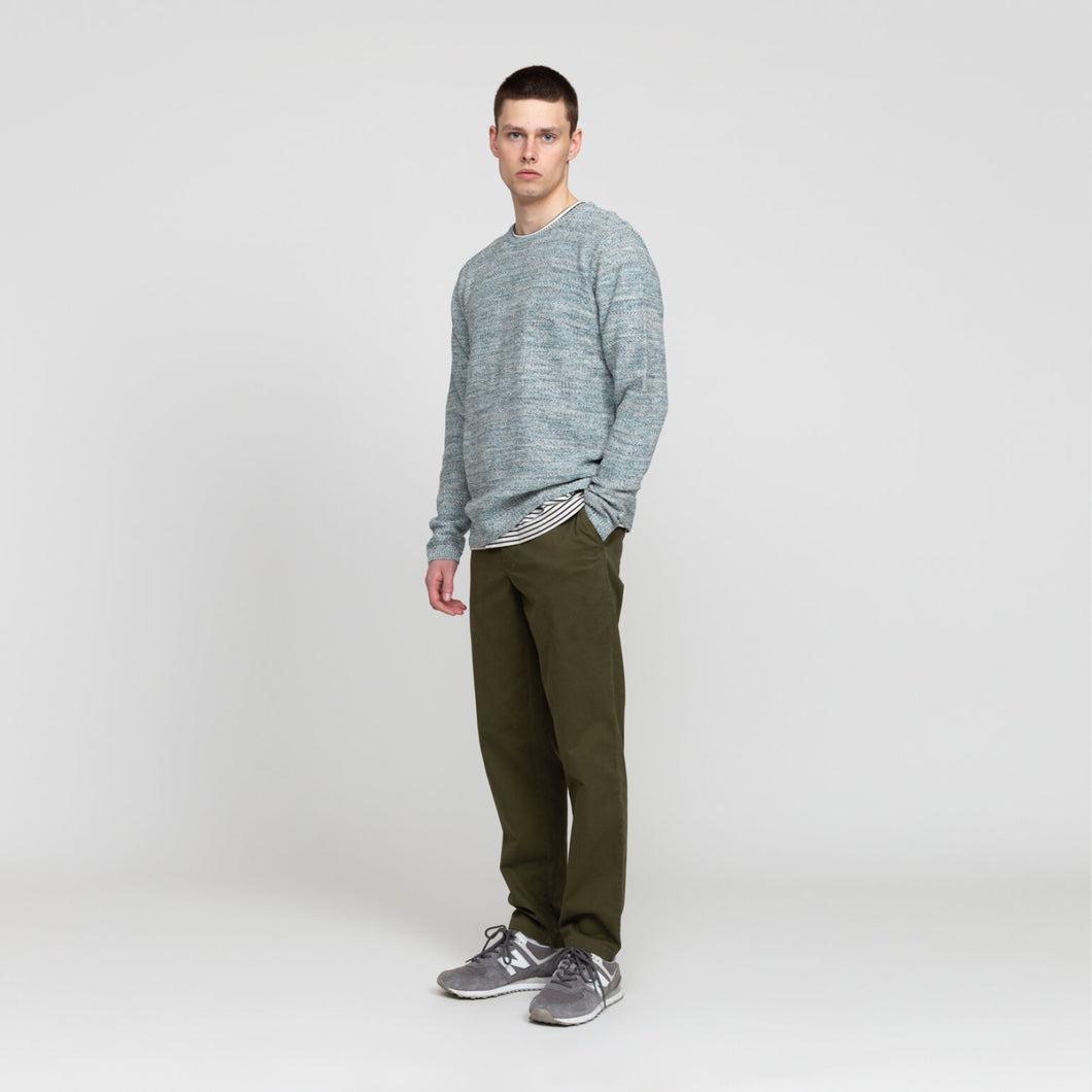 Revolution - Multi Colored Knit Light Blue