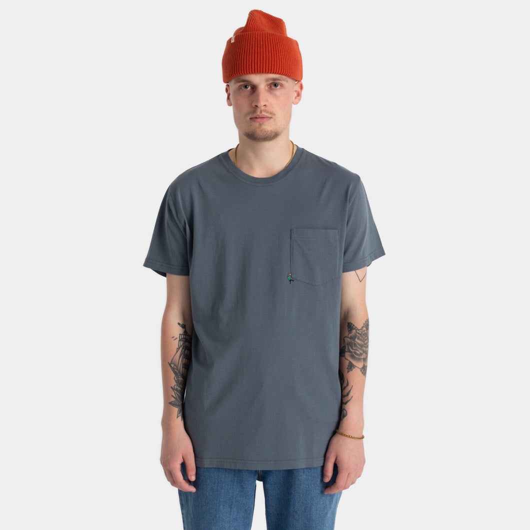 Revolution - T-shirt Regular Axe Dust Blue