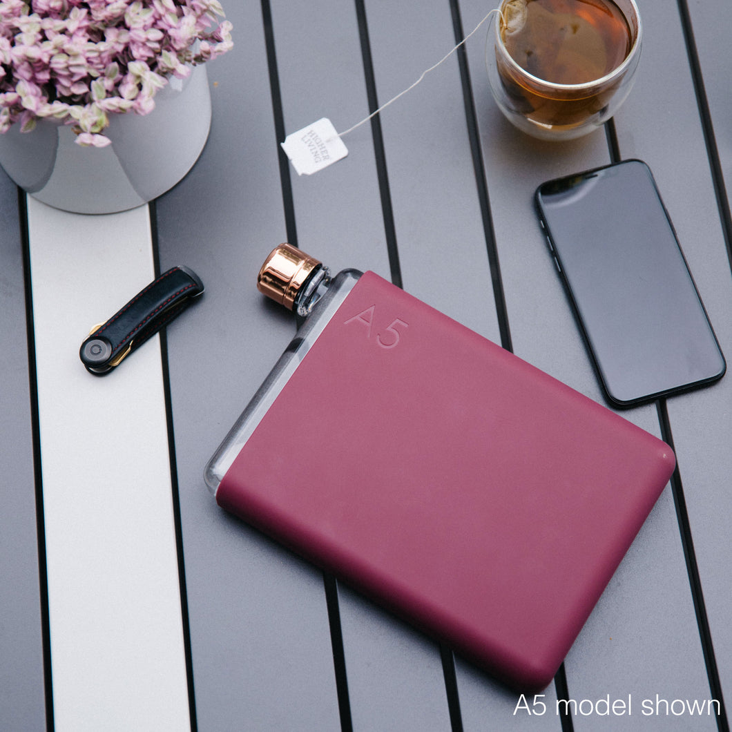 Memobottle - A5 Silicon Sleeve Wild Plum